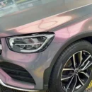 Gloss Metallic Stars Phantom Grey Vinyl (PET Liner)