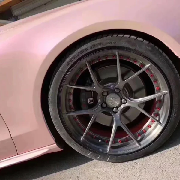 Twin Magic Color Shift Pink Wrap (PET Liner) - Image 3