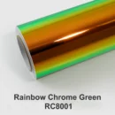 Rainbow Chrome Vinyl Car Wrap