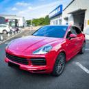 Glossy Crystal Red Cars