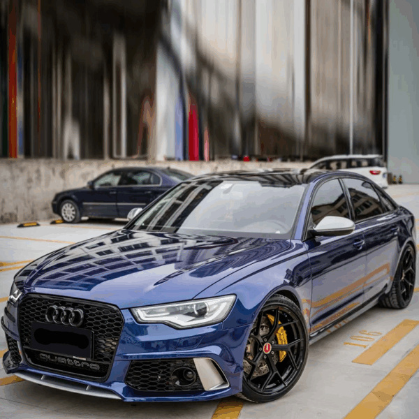 Gloss Vinyl Wrap Night Blue - Image 4