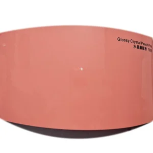 Glossy Crystal Coral Peach Pink