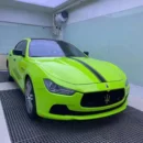 Gloss Apple Green Wrapping Paper