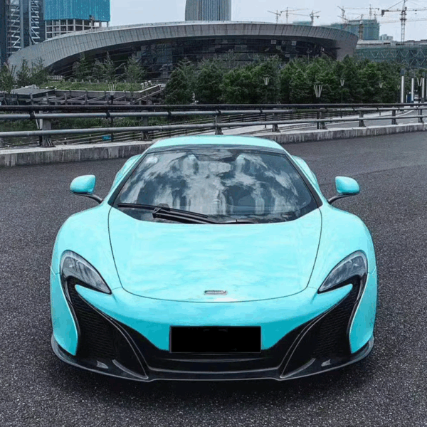 Gloss Tiffany Car Vehicle Wrap - Image 5