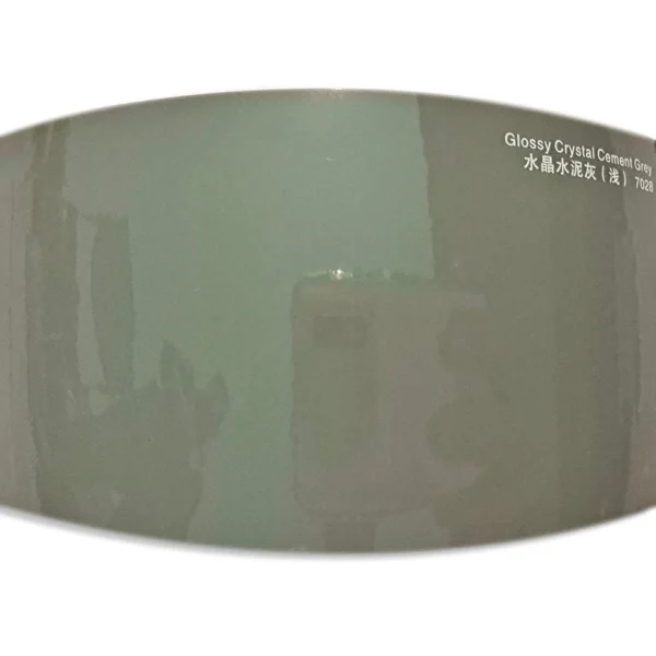 Gloss Cement Grey Vinyl Wrap - Image 2