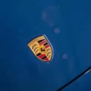 Gloss Porsche Deep Blue Auto Vinyl Wrap