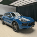 Gloss Porsche Deep Blue Auto Vinyl Wrap