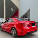Gloss Metallic Fiery Red Vinyl Wrap