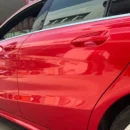 Gloss Metallic Fiery Red Vinyl Wrap