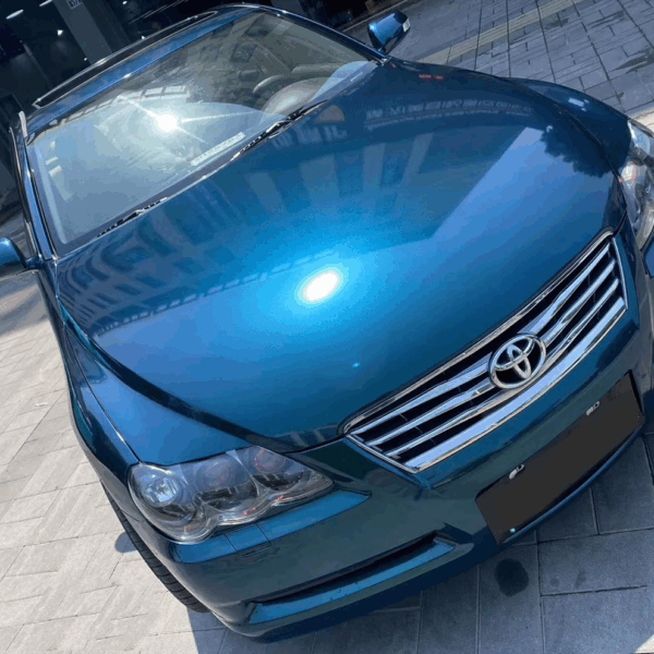 Gloss Metallic Jazz Blue Car Vinyl Wraps - Image 4