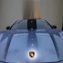 Gloss Metallic Mist Blue Car Wrap