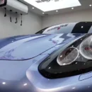 Gloss Metallic Mist Blue Car Wrap