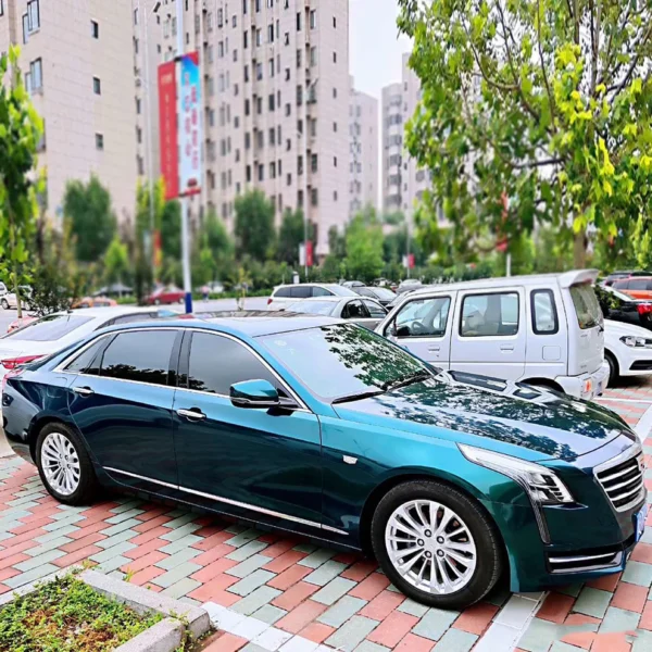 Gloss Metallic Royal Green Car Wraps - Image 5