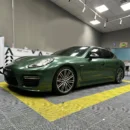 Gloss Metallic Fir Green Vinyl Wrap