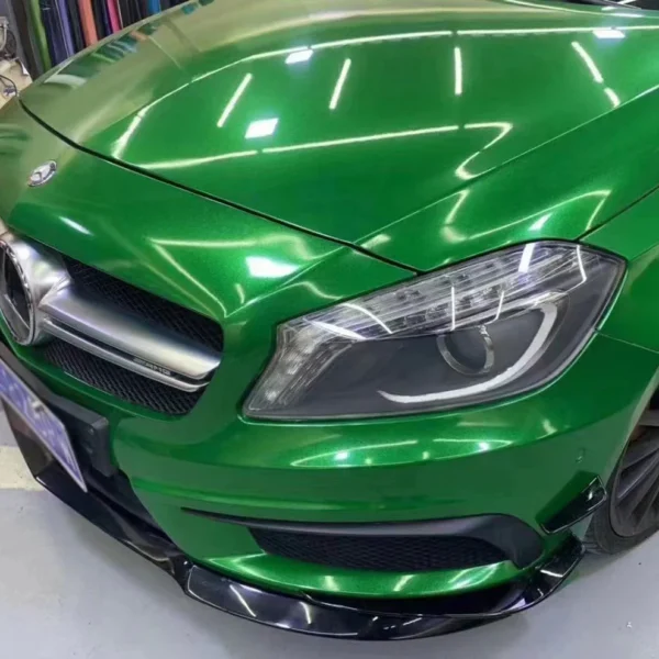 Gloss Metallic Viridis Green Vinyl - Image 5