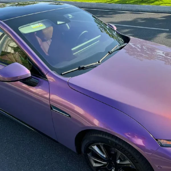 Glossy Metallic Light Violet Purple - Image 4