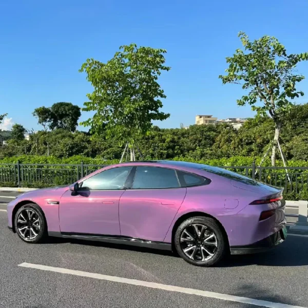 Glossy Metallic Light Violet Purple - Image 2