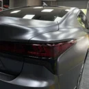 Satin Grey Wrap Metallic Car