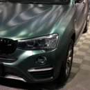 Satin Metallic Green Vinyl Wrap
