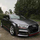 Satin Grey Wrap Metallic Car