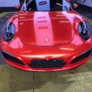 Gloss Metallic Red Vinyl Wrap Sheets