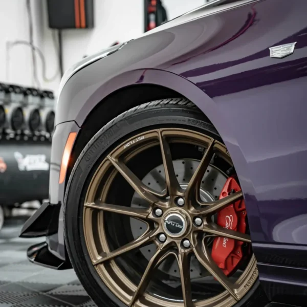 Color TPU PPF Metallic Black Purple Car Protection Film - Image 4