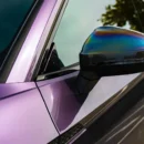 Color TPU Paint Protection Film Metallic Grey Violet PPF