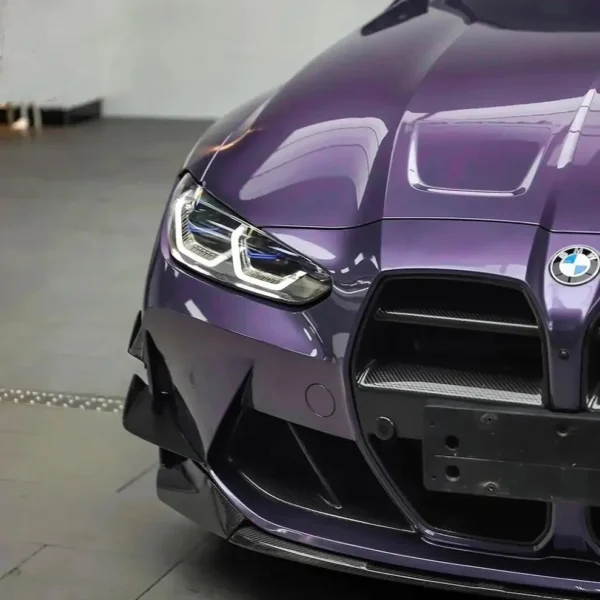 Color TPU Paint Protection Film Metallic Grey Violet PPF - Image 2