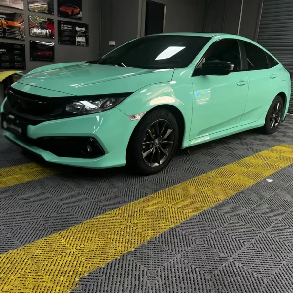 Color TPU PPF Car Protection Film Mint Green - Image 2