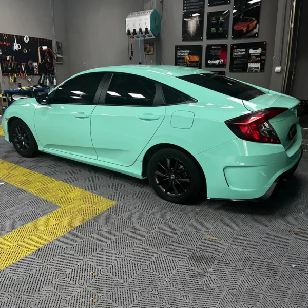 Color TPU PPF Car Protection Film Mint Green - Image 3