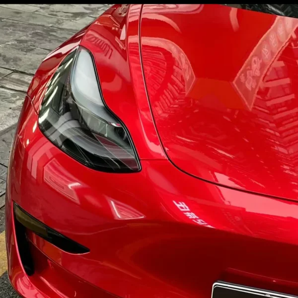 Color TPU Paint Protection Film Metallic Soul Red PPF - Image 2