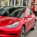 Color TPU Paint Protection Film Metallic Soul Red PPF