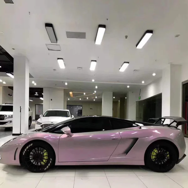 Twin Color Shift Wrap Magic Grey Pink (PET Liner) - Image 4
