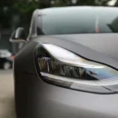 Ultral-matte Metallic Dark Grey Car