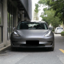 Ultral-matte Metallic Dark Grey Car