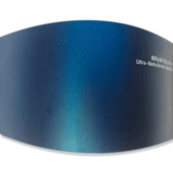 Ultral Matte Metal Flake Blue Vinyl Wrap
