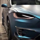 Ultral Matte Metal Flake Blue Vinyl Wrap