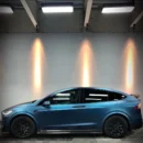 Ultral Matte Metal Flake Blue Vinyl Wrap