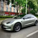 Ultral-matte Metallic Green Grey Car Body Wrap