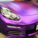 Matte Chrome Purple Car Vinyl