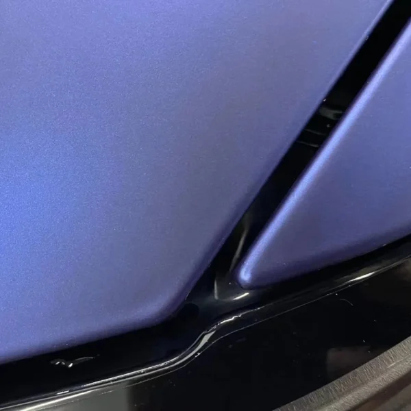 Ultral-matte Metallic Blue Vinyl Wrap - Image 3