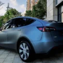 Ultral-matte Metallic Grey Blue Automotive Vinyl
