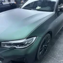 Ultral-matte Metallic Diamond Green Vinyl