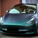 Ultral-matte Metallic Green Vinyl Wrap
