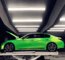 Fluorescent Gold Color Shift Vinyl Wrap