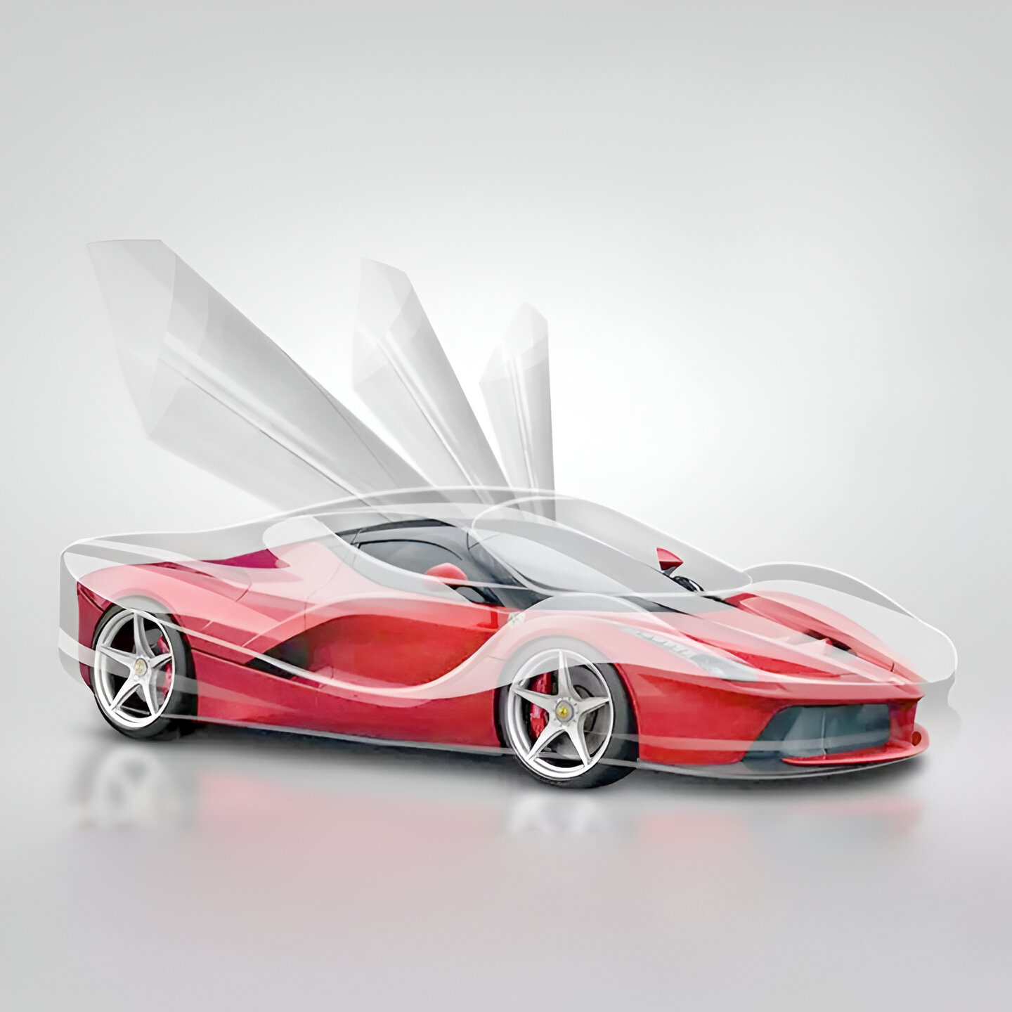 Color TPU PPF Car Paint Protection Film Anti Scratch