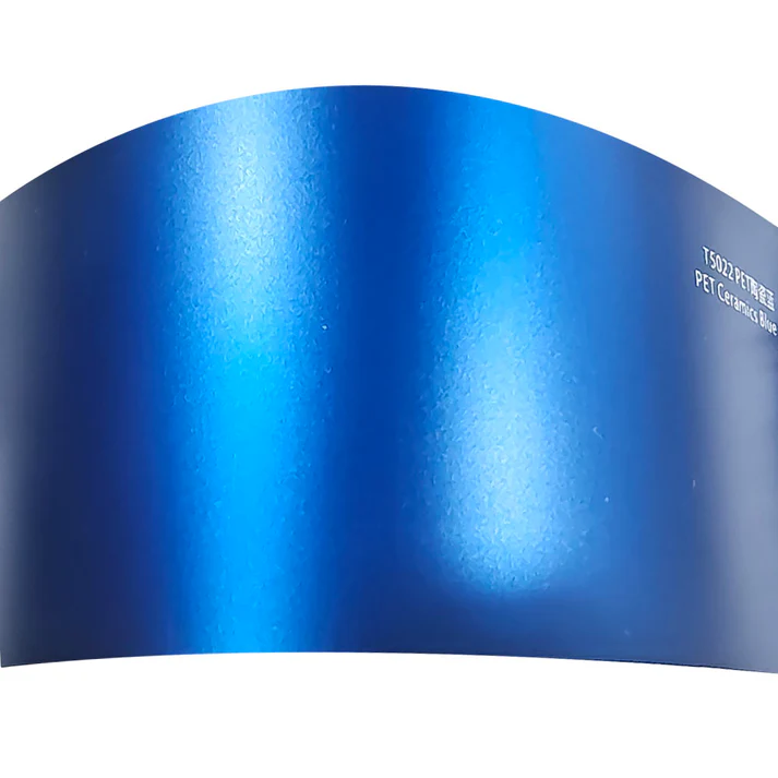 Ceramic Blue Matte Car Wrap | Polymeric Vinyl