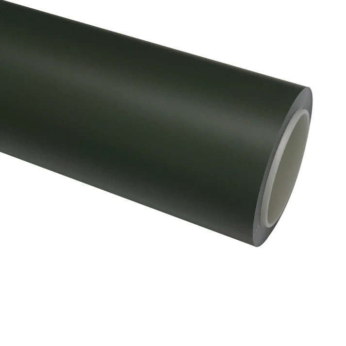 Satin Matte Army Green PPF | Self-Healing TPU Color Film