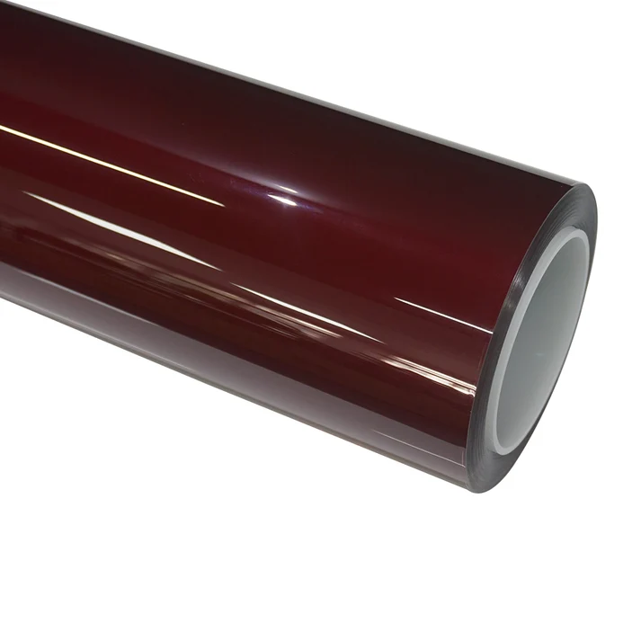 Metallic Dragon Red PPF | Self-Healing TPU Film