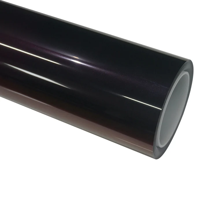 Black Charm Red PPF | Self-Healing TPU Film